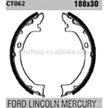 Auto peças de sistema de freio para Ford Lincoln Volvo S725-1497 F1VY-2N712-A sapatas de freio traseiro